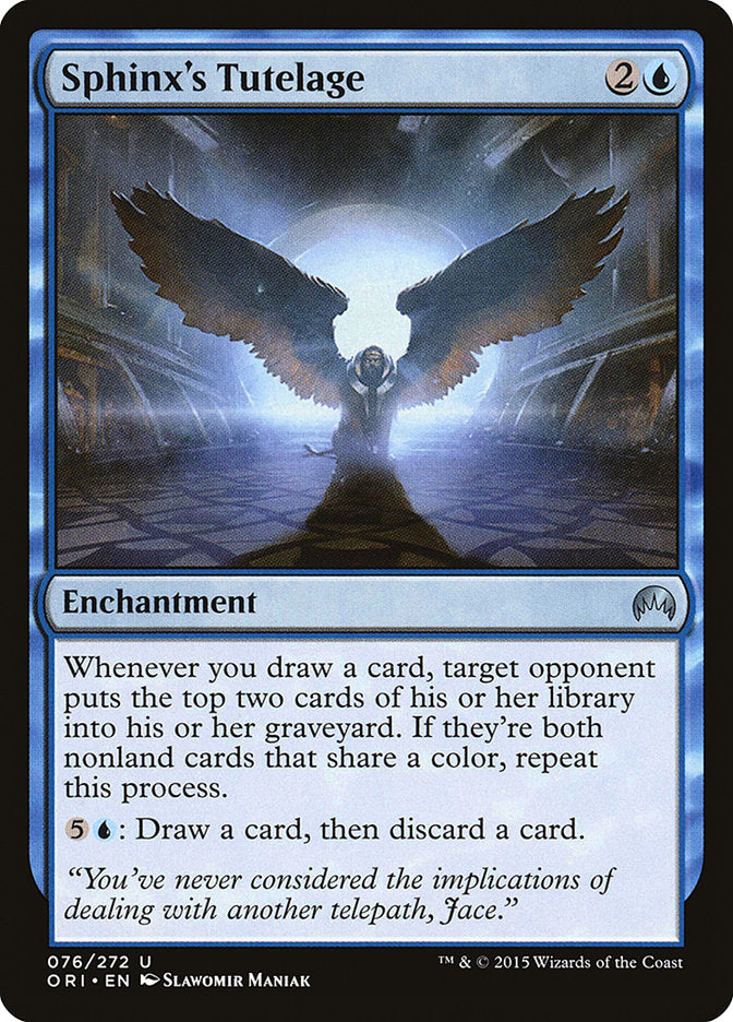 Sphinx's Tutelage [Magic Origins] | Total Play