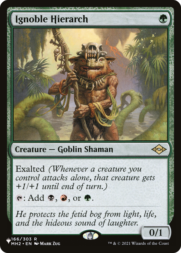 Ignoble Hierarch [The List] | Total Play
