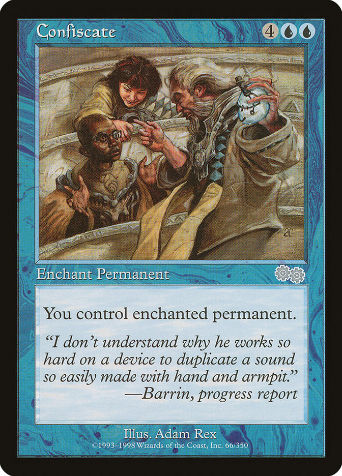 Confiscate [Urza's Saga] | Total Play
