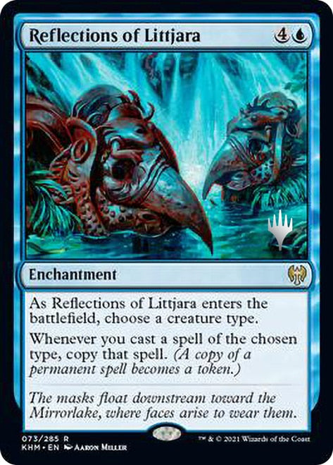 Reflections of Littjara (Promo Pack) [Kaldheim Promos] | Total Play