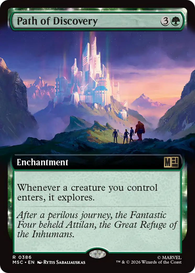 Path of Discovery (Extended Art) [Marvel Super Heroes Commander] | Total Play