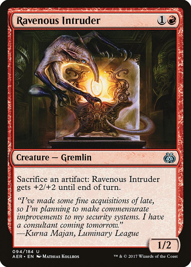 Ravenous Intruder [Aether Revolt] | Total Play