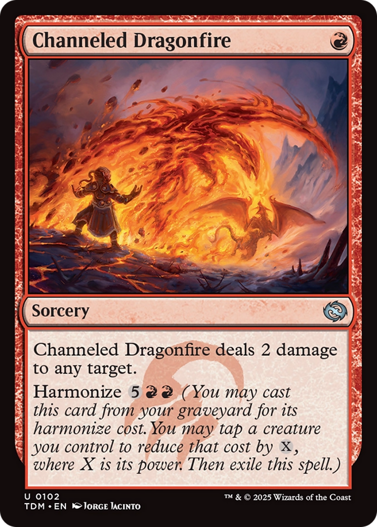 Channeled Dragonfire [Tarkir: Dragonstorm] | Total Play