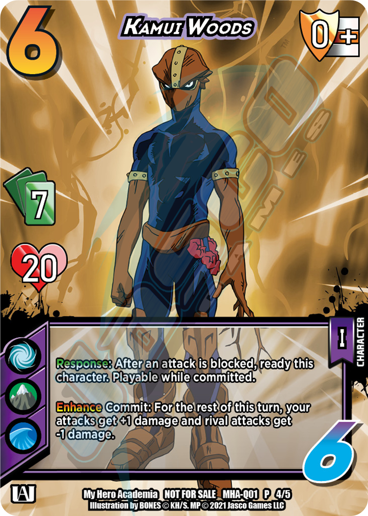 Kamui Woods [Series 1 Quirk Pack Unlimited] | Total Play