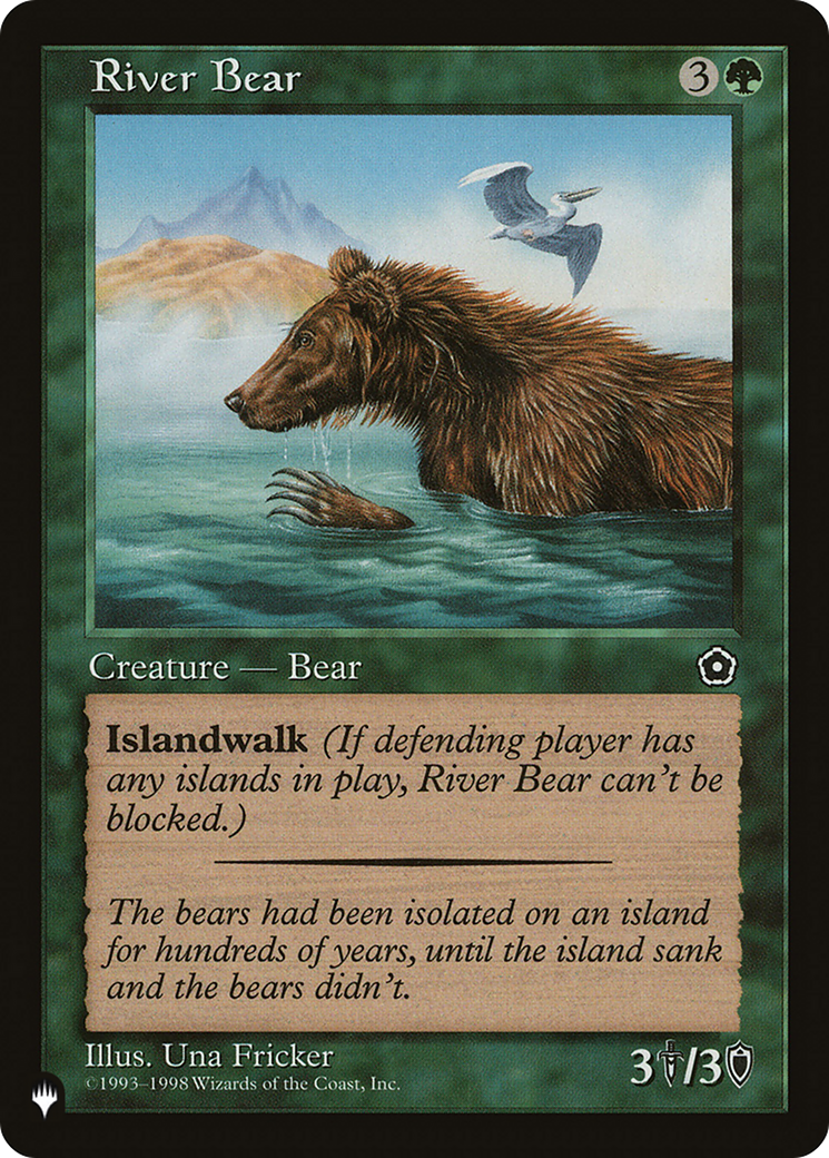 River Bear [The List Reprints] | Total Play