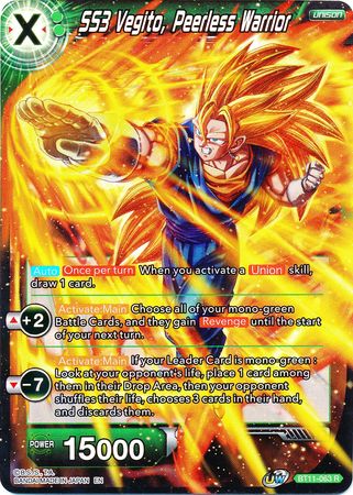SS3 Vegito, Peerless Warrior (BT11-063) [Vermilion Bloodline 2nd Edition] | Total Play