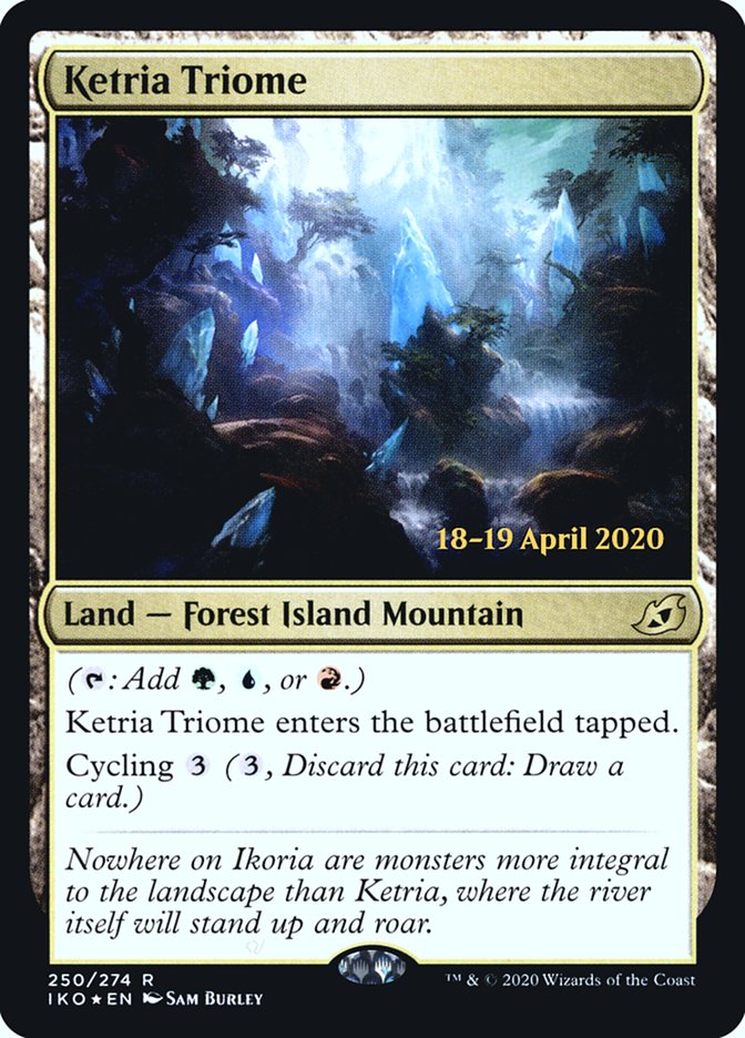 Ketria Triome [Ikoria: Lair of Behemoths Prerelease Promos] | Total Play