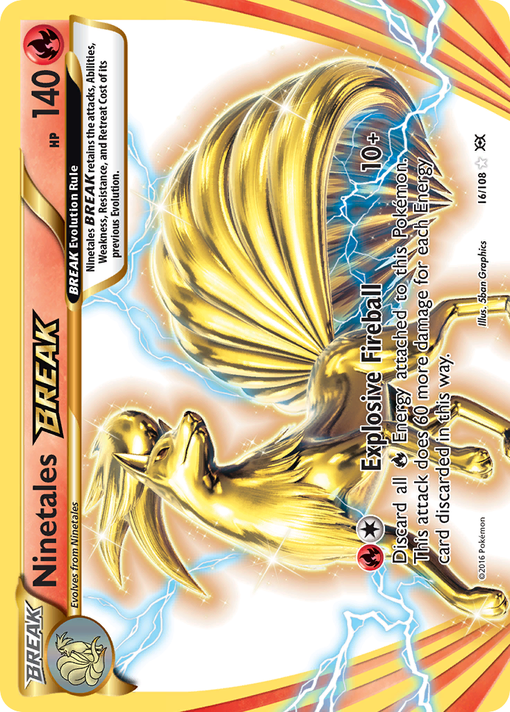Ninetales BREAK (16/108) [XY: Evolutions] | Total Play
