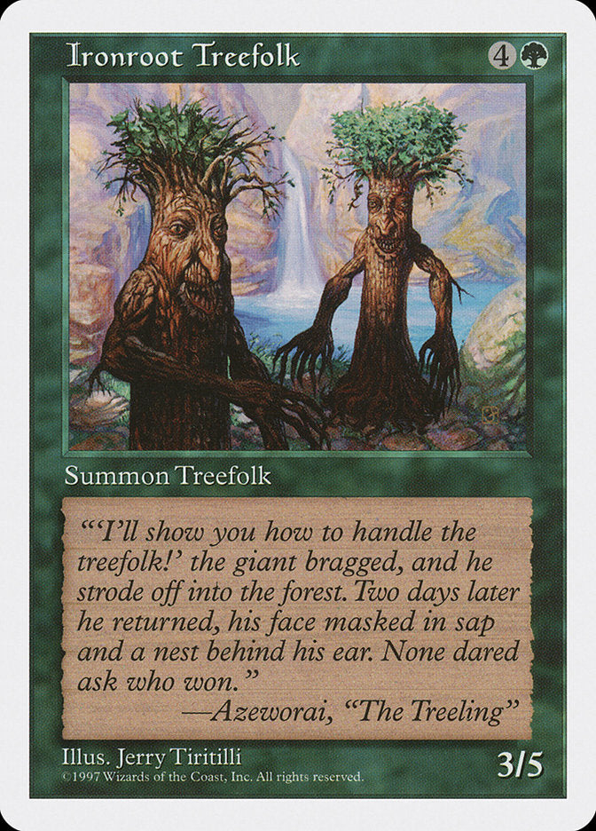 Ironroot Treefolk [Fifth Edition] | Total Play