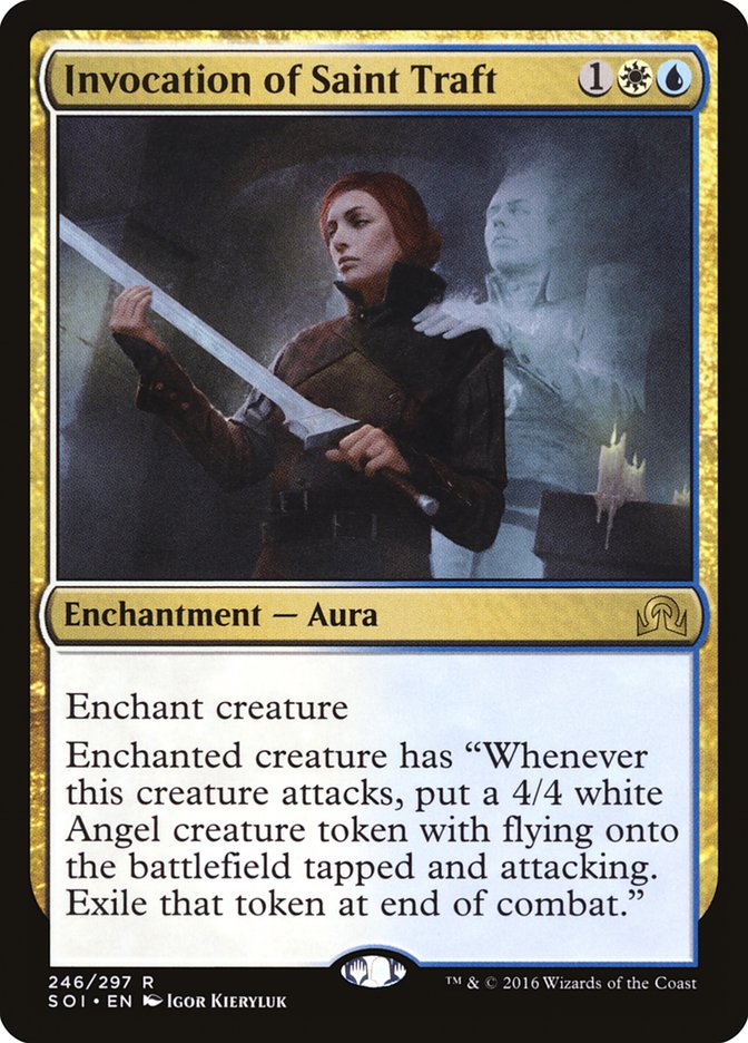 Invocation of Saint Traft [Shadows over Innistrad] | Total Play