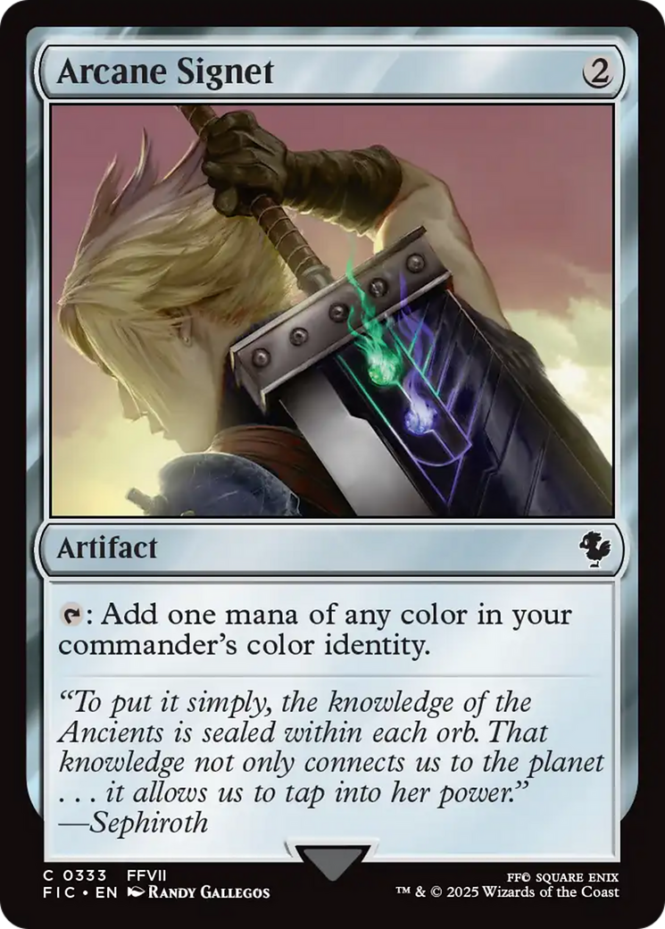 Arcane Signet (0333) [FINAL FANTASY Commander] | Total Play