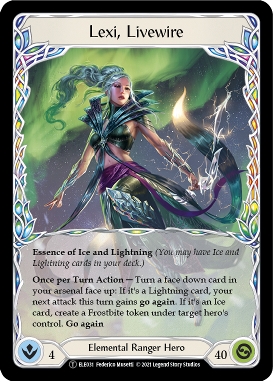 Lexi, Livewire // Rosetta Thorn [U-ELE031] (Tales of Aria Unlimited)  Unlimited Normal | Total Play
