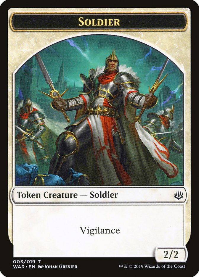 Soldier Token [War of the Spark Tokens] | Total Play