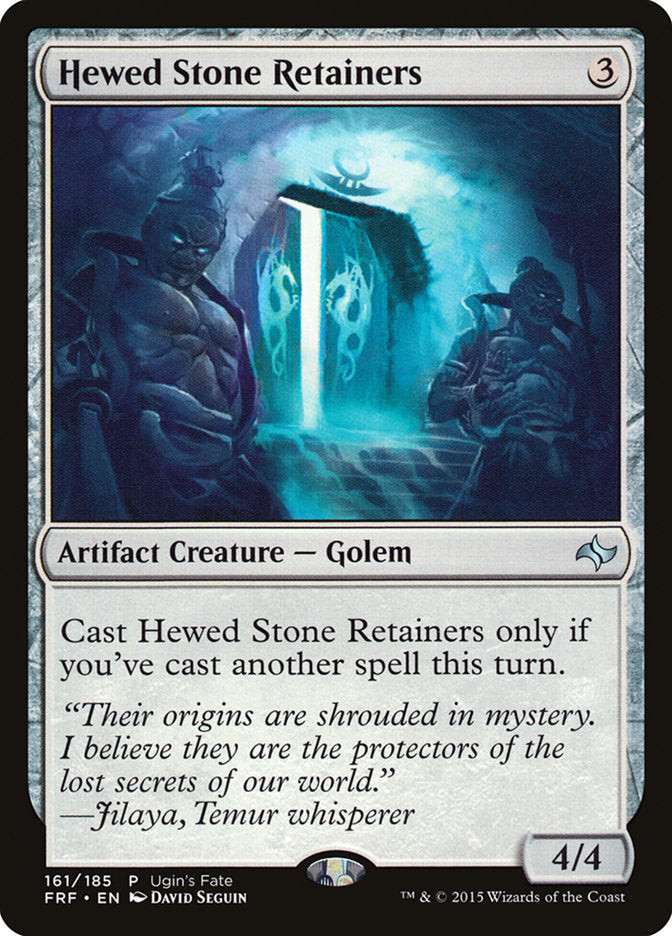 Hewed Stone Retainers [Ugin's Fate] | Total Play