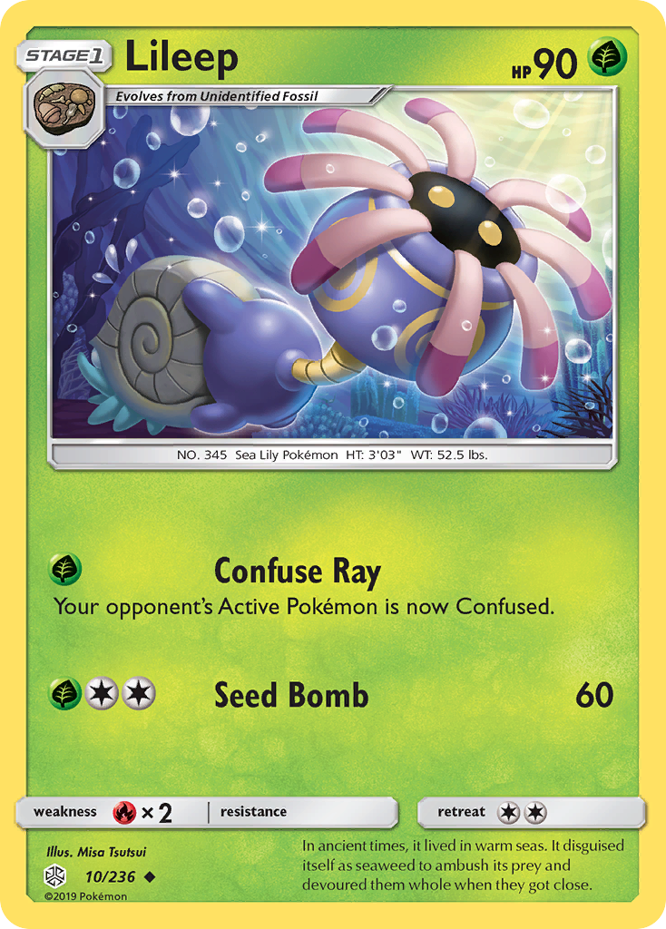 Lileep (10/236) [Sun & Moon: Cosmic Eclipse] | Total Play