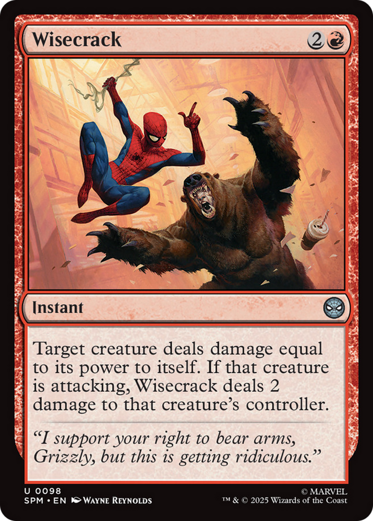 Wisecrack [Marvel's Spider-Man] | Total Play