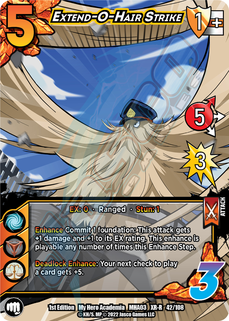 Extend-o-Hair Strike [Heroes Clash XR] | Total Play