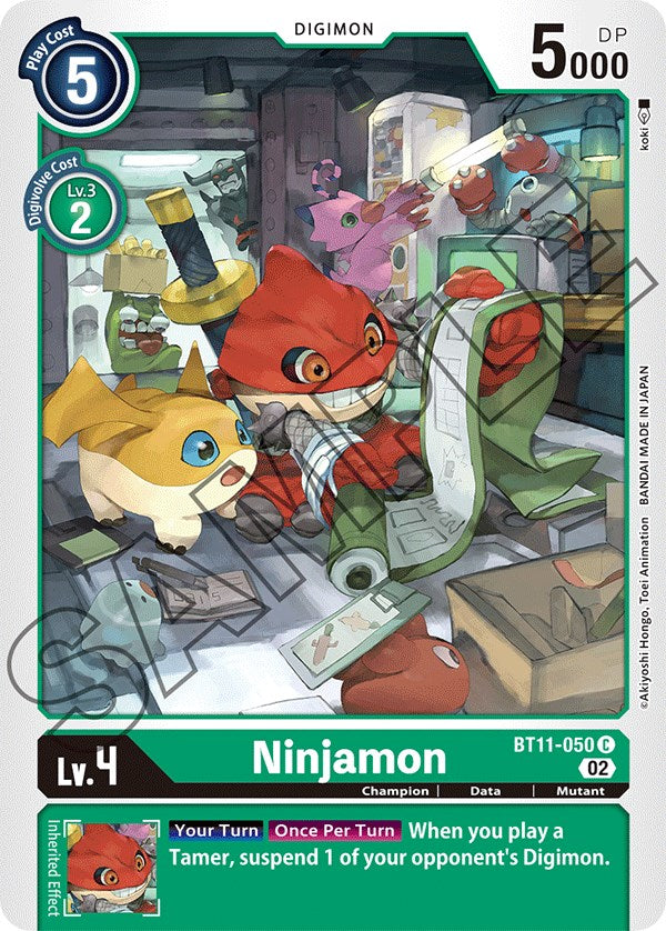 Ninjamon [BT11-050] [Dimensional Phase] | Total Play