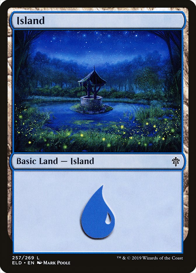 Island (257) [Throne of Eldraine] | Total Play