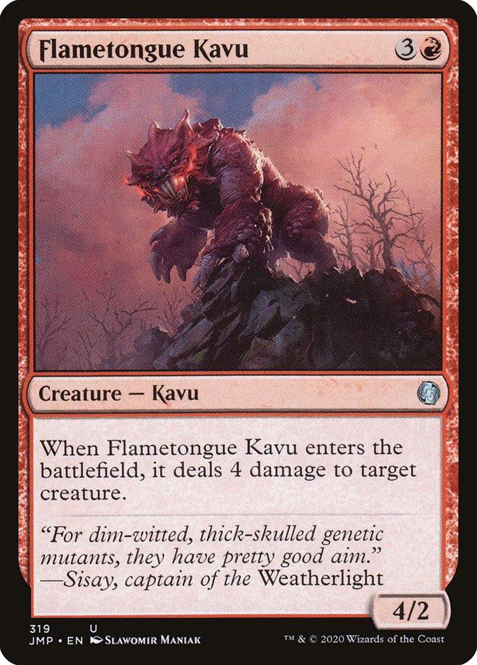 Flametongue Kavu [Jumpstart] | Total Play
