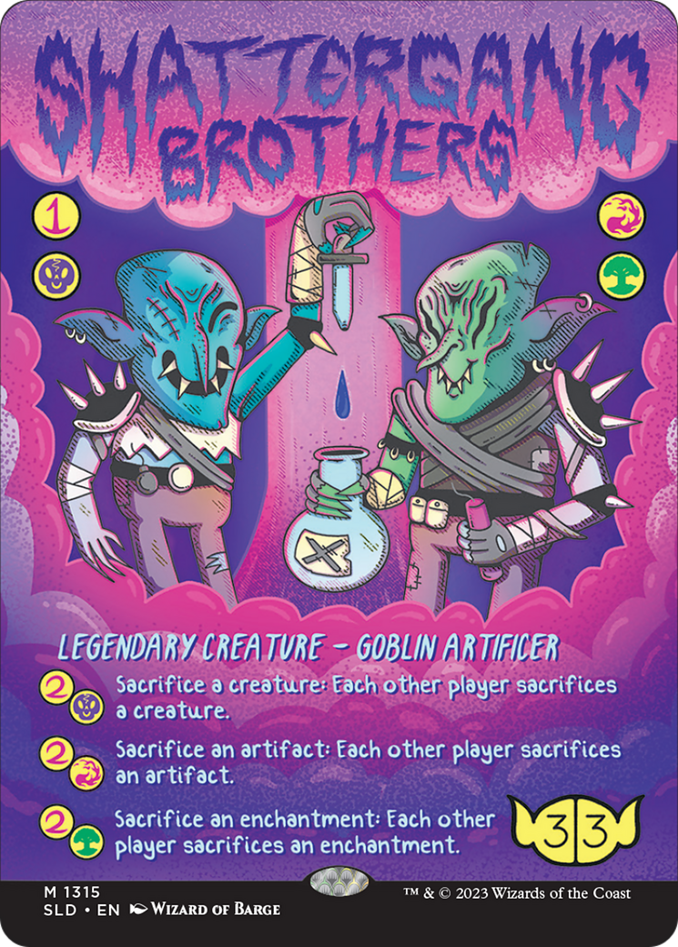 Shattergang Brothers (Rainbow Foil) [Secret Lair Drop Series] | Total Play