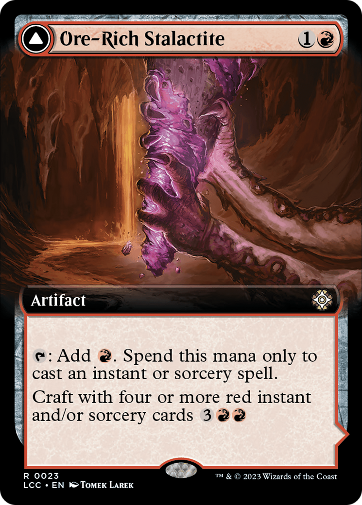 Ore-Rich Stalactite (Extended Art) [The Lost Caverns of Ixalan Commander] | Total Play