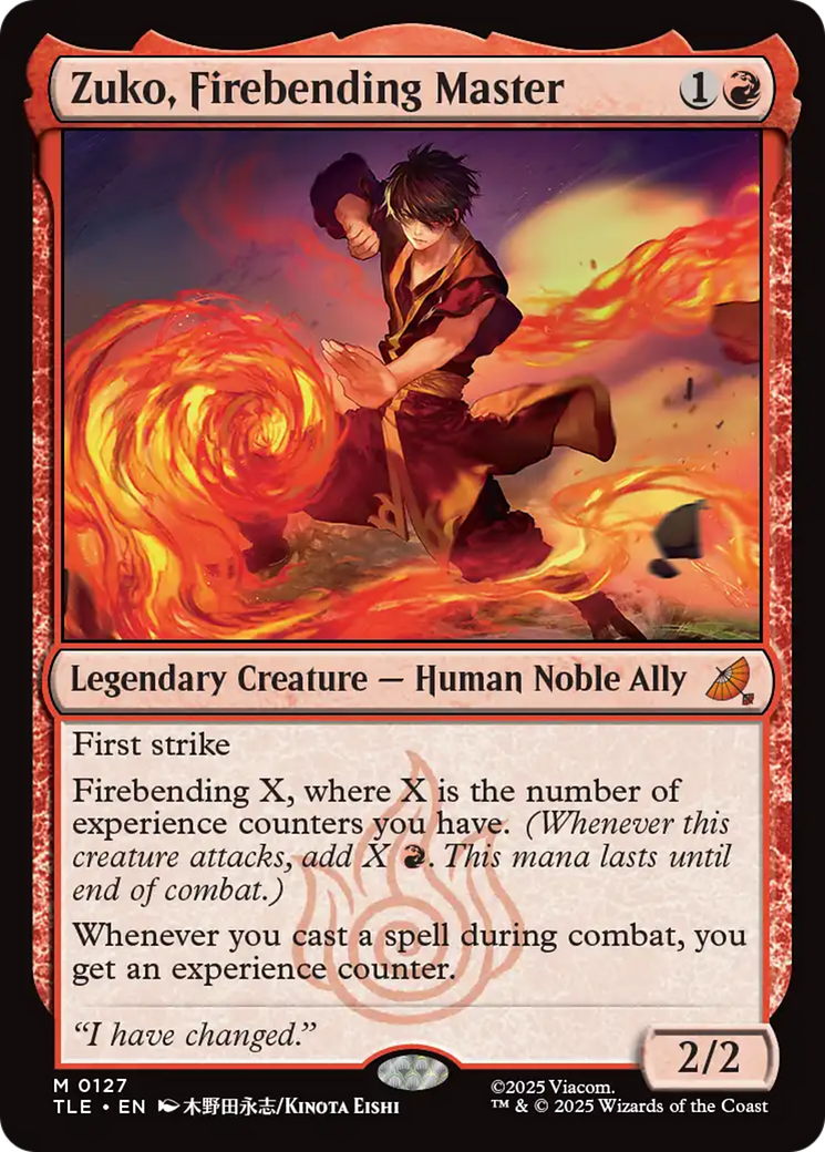 Zuko, Firebending Master [Avatar: The Last Airbender: Eternal-Legal] | Total Play