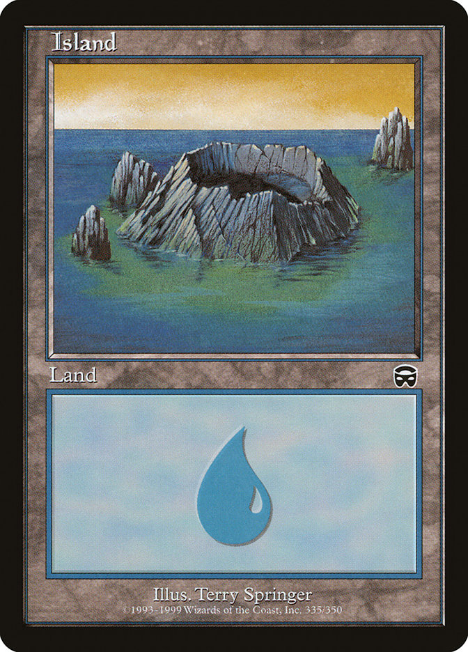 Island (335) [Mercadian Masques] | Total Play