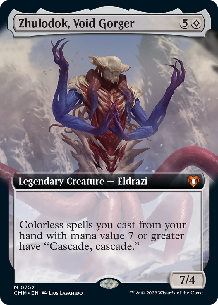 Zhulodok, Void Gorger (Extended Art) [Commander Masters] | Total Play