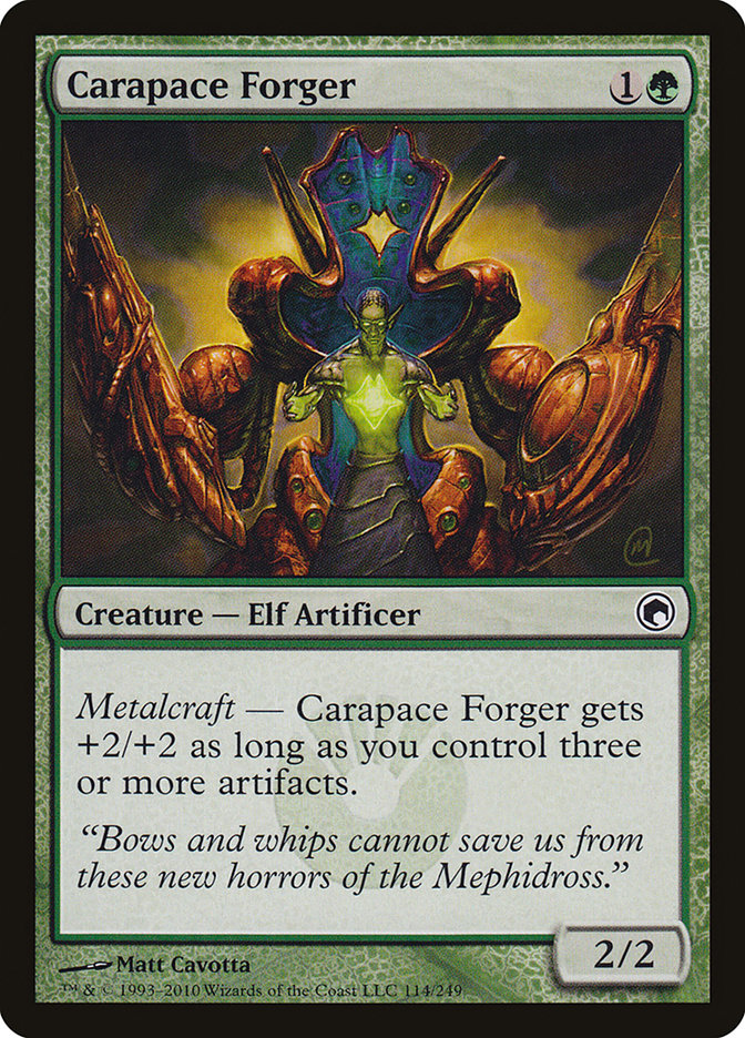 Carapace Forger [Scars of Mirrodin] | Total Play