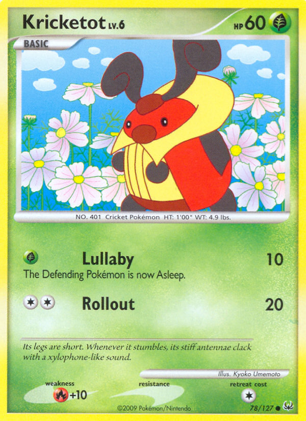 Kricketot (78/127) [Platinum: Base Set] | Total Play