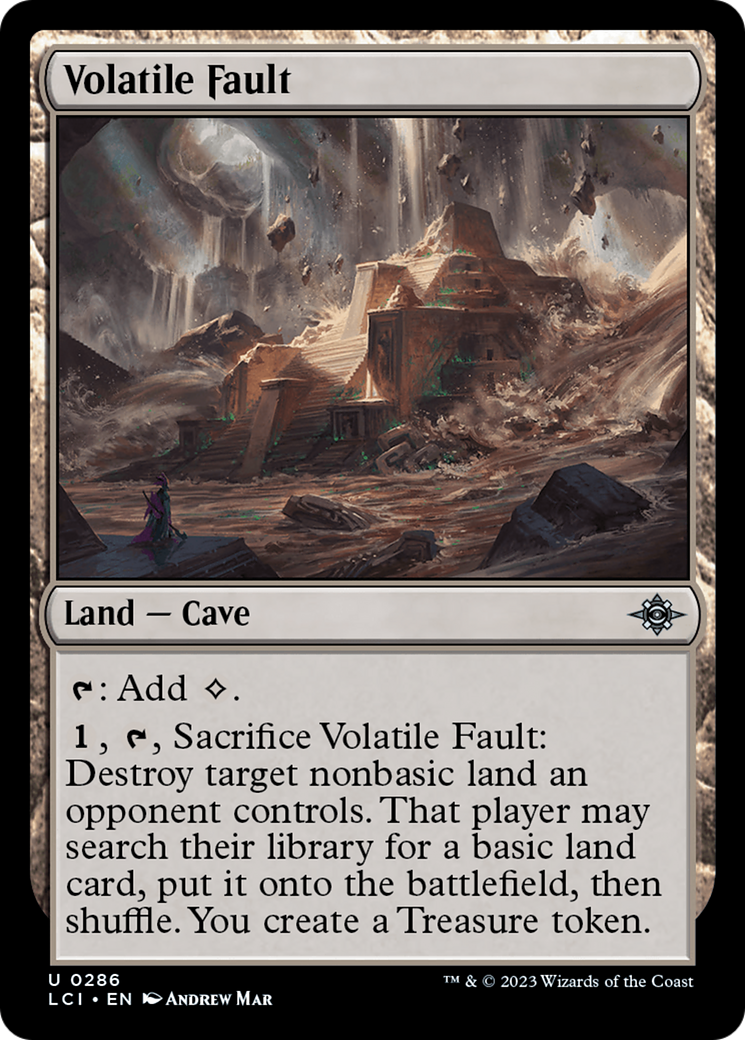 Volatile Fault [The Lost Caverns of Ixalan] | Total Play