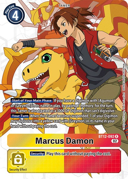 Marcus Damon [BT12-092] (Alternate Art) [Across Time] | Total Play