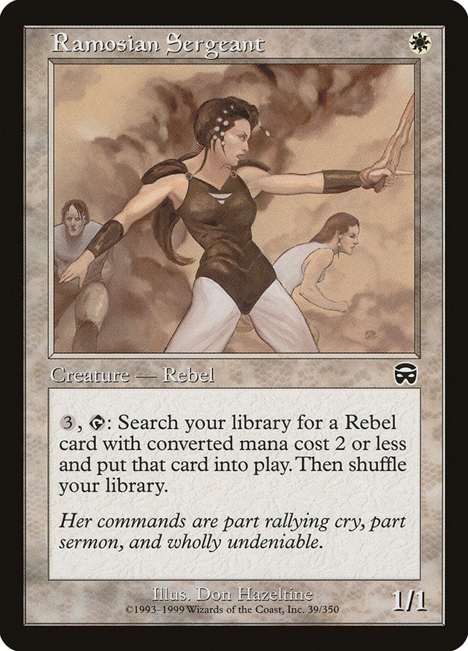 Ramosian Sergeant [Mercadian Masques] | Total Play