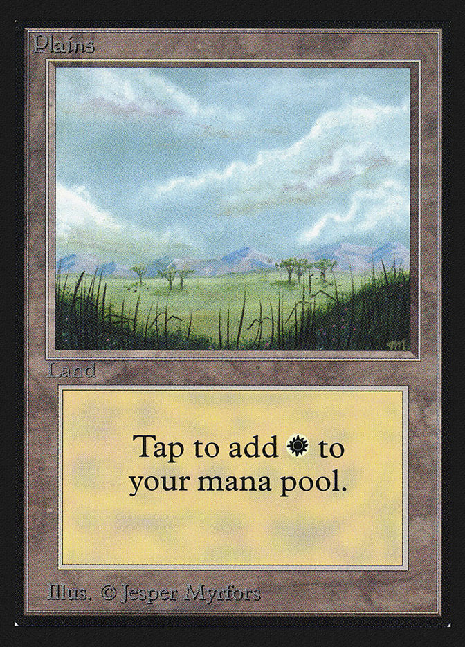 Plains (Trees on Plain / Signature on Right) [Collectors' Edition] | Total Play