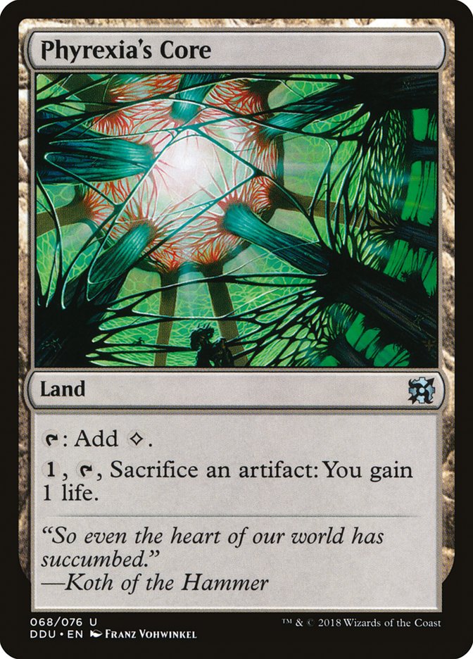 Phyrexia's Core [Duel Decks: Elves vs. Inventors] | Total Play