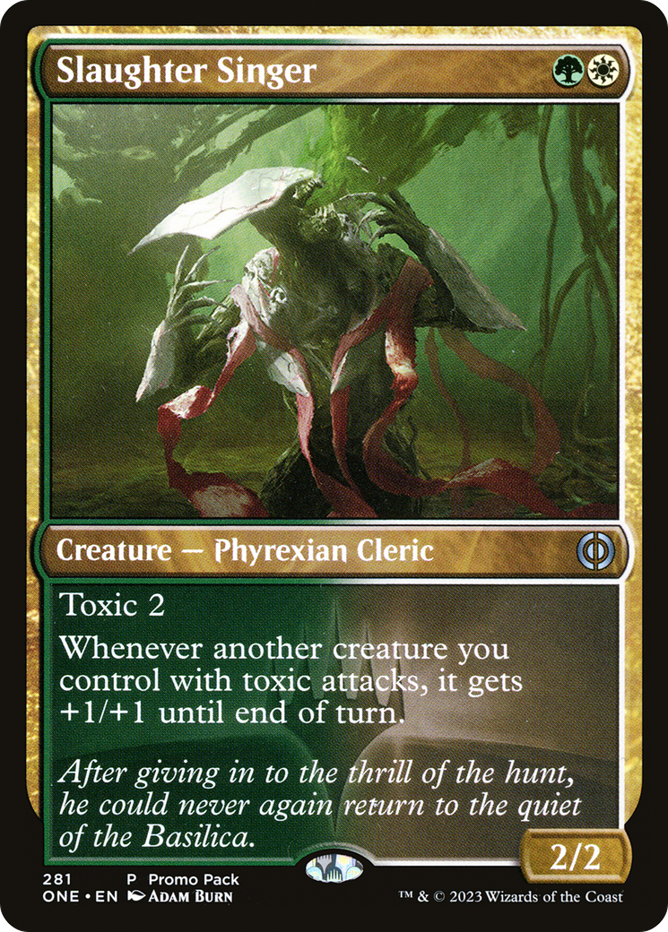 Slaughter Singer (Promo Pack) [Phyrexia: All Will Be One Promos] | Total Play