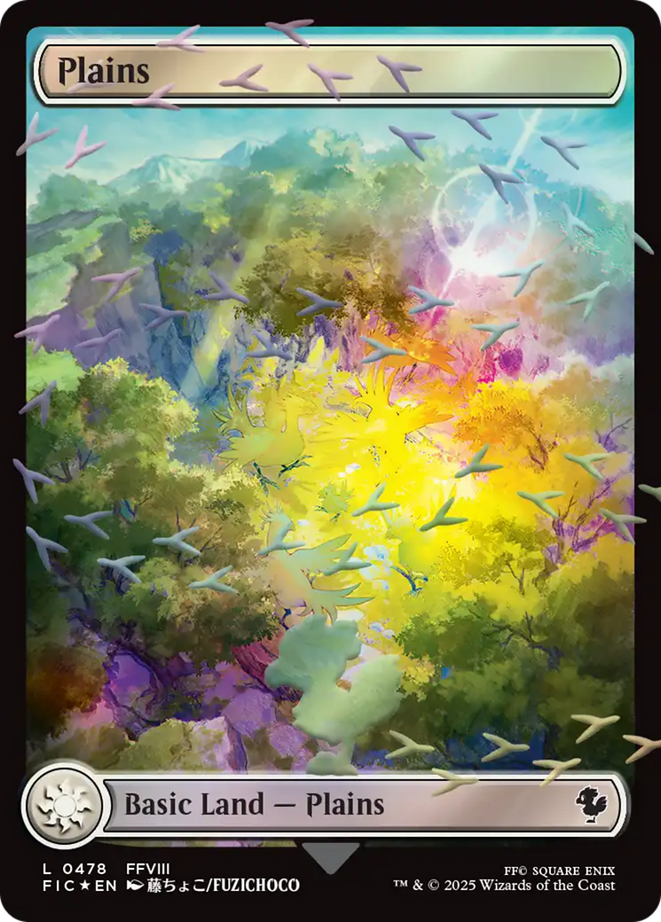 Plains (Chocobo Track Foil) [FINAL FANTASY Commander] | Total Play