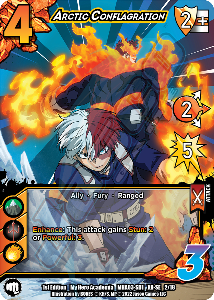 Arctic Conflagration [Endeavor Clash Deck XR] | Total Play