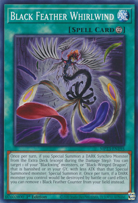 Black Feather Whirlwind [MP23-EN195] Common | Total Play
