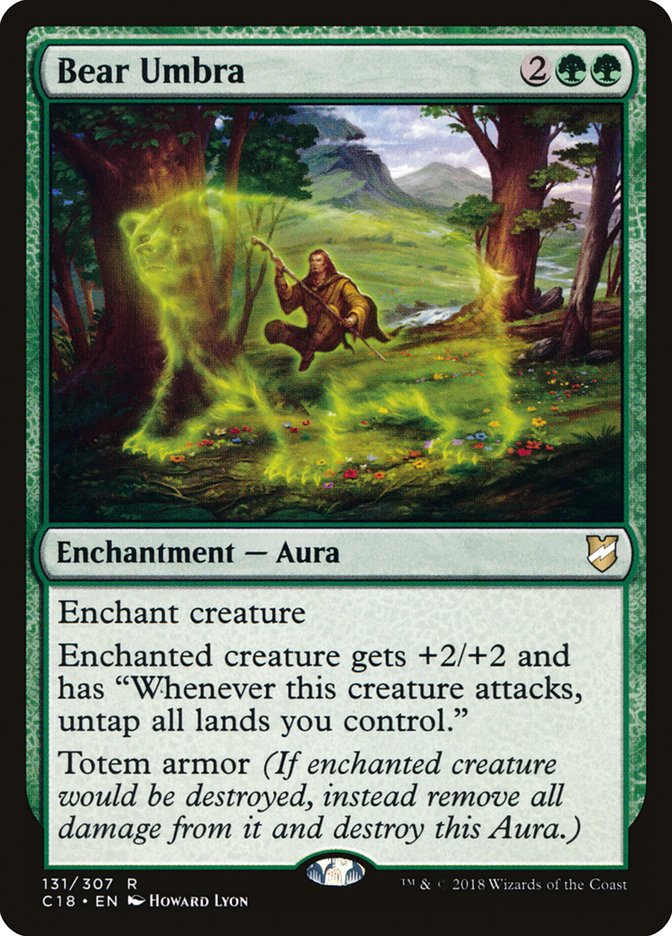 Bear Umbra [Commander 2018] | Total Play