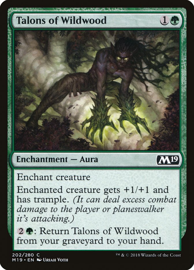 Talons of Wildwood [Core Set 2019] | Total Play