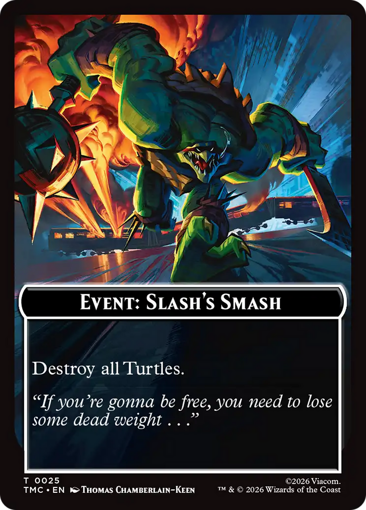 Event: Slash's Smash [Teenage Mutant Ninja Turtles Commander Tokens] | Total Play