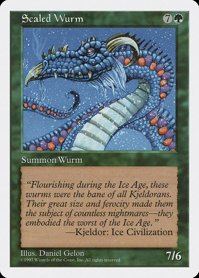 Scaled Wurm [Fifth Edition] | Total Play
