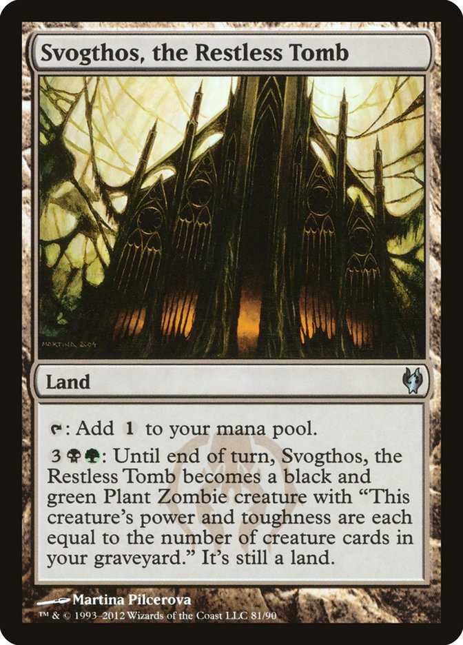 Svogthos, the Restless Tomb [Duel Decks: Izzet vs. Golgari] | Total Play