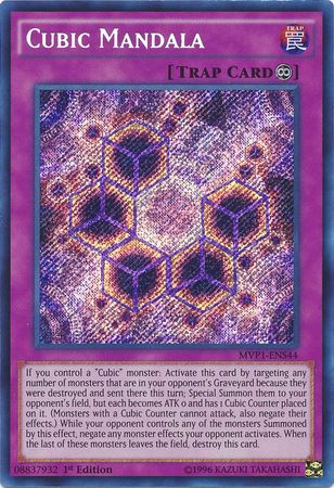 Cubic Mandala [MVP1-ENS44] Secret Rare | Total Play