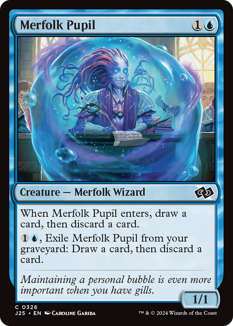 Merfolk Pupil [Foundations Jumpstart] | Total Play