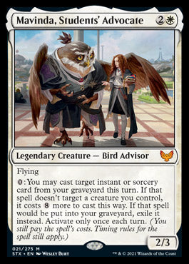 Mavinda, Students' Advocate [Strixhaven: School of Mages] | Total Play