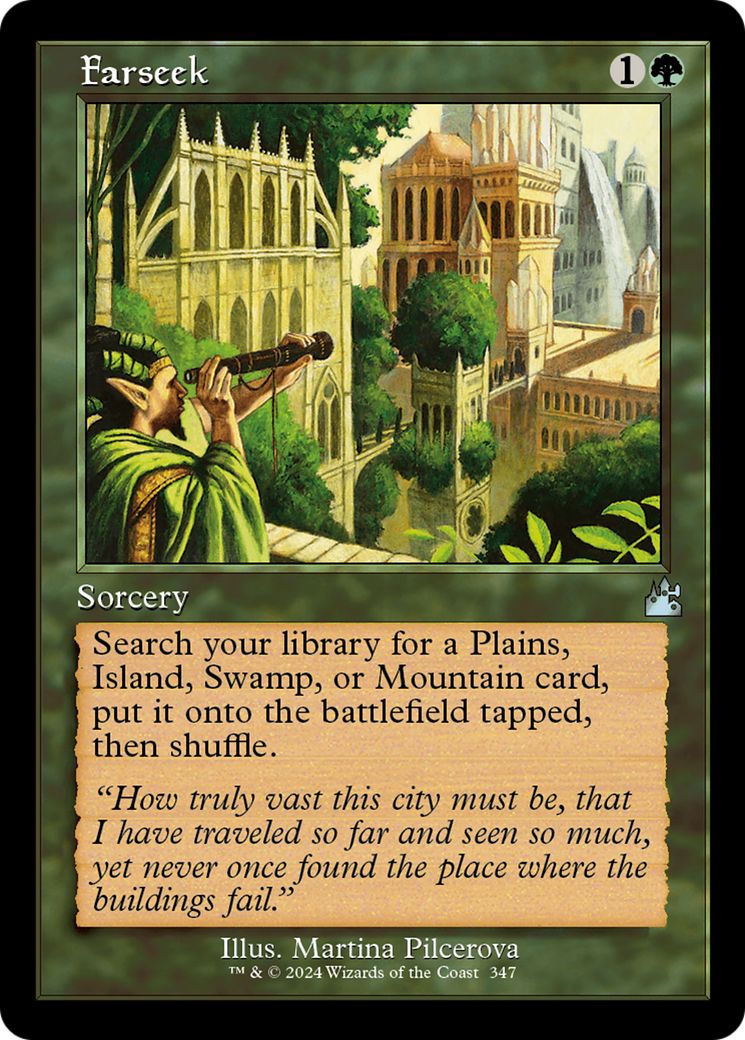 Farseek (Retro Frame) [Ravnica Remastered] | Total Play