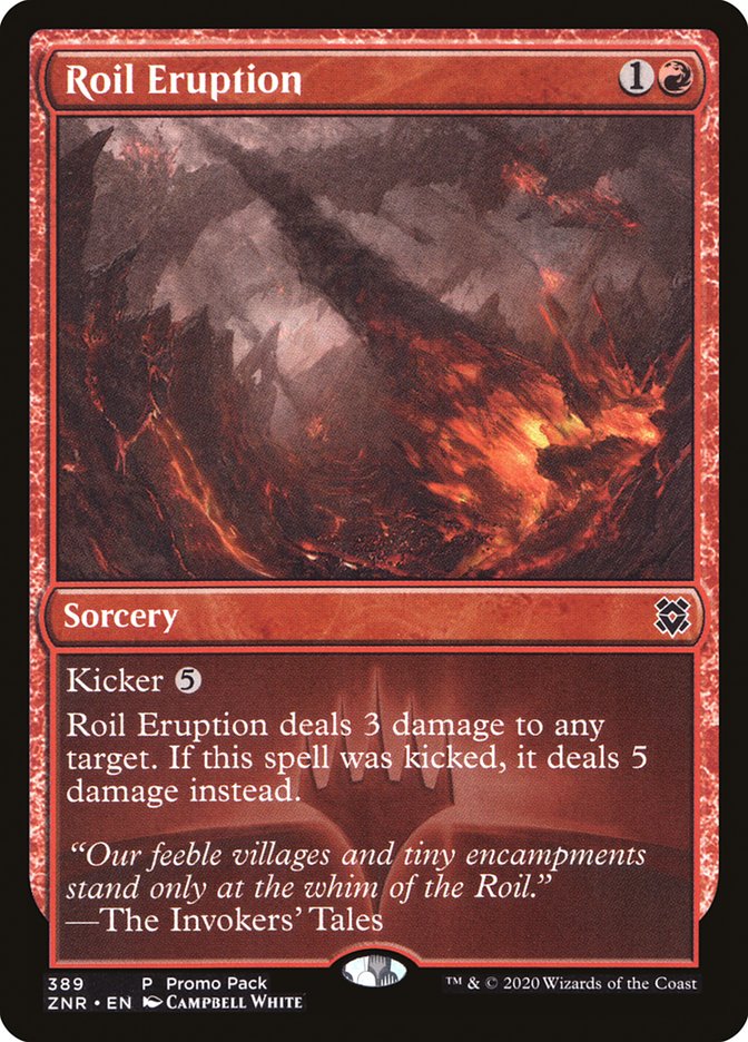 Roil Eruption (Promo Pack) [Zendikar Rising Promos] | Total Play